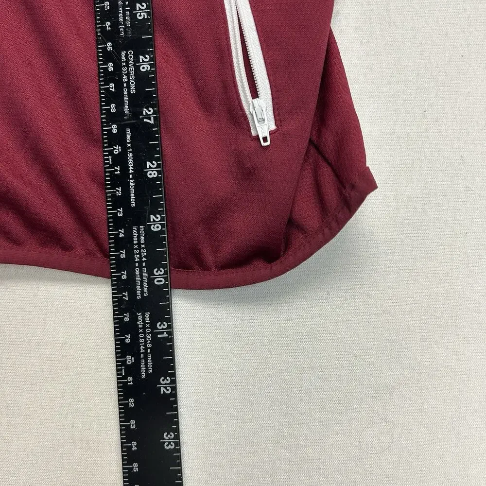 Nike DRI-FIT Athletic Basketball Warm Up Jacket Women's Large Tall Red Full Zip